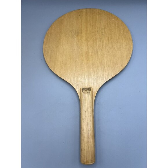 Vtg 70s Paddle Game All Original 10" Wooden Bat w/ 11 Balls FRAP Hong Kong MCM - Picture 9 of 16